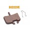 디스크패드(DS01,  SEM﻿​I METAL PAD, HAYES HYDRAULIC and MECHANICAL, 대만)