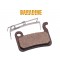 디스크패드(DS17, SEM﻿​I METAL PAD, 시마노XTR,  대만)