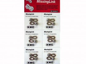 첸연결링크(8단, KMC, CL573R, 6P/1펙, 실버NP)