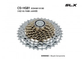후일(10단, 시마노SLX, CS-HG81, 11-34T/36T)