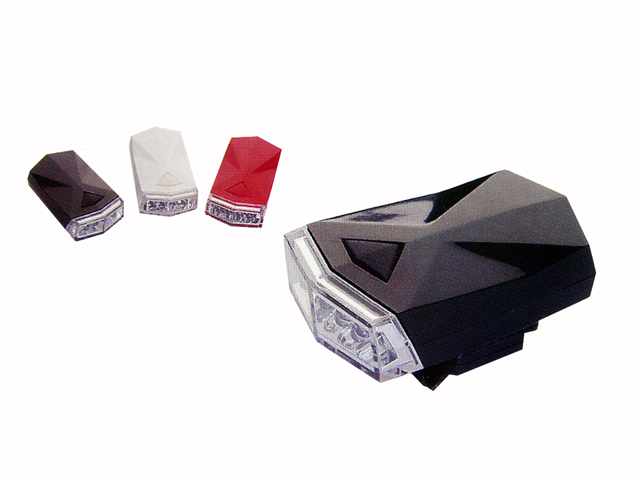 LED라이트(4구LED, XC-988, 적/백/흑)