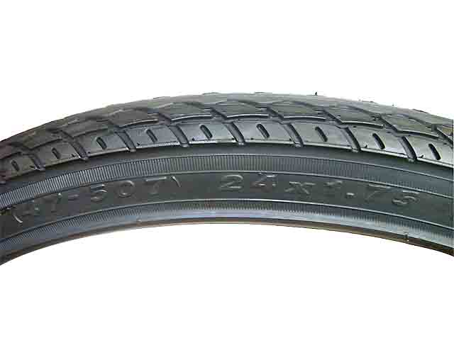 타이어(22*1.75, K924, 흑색)