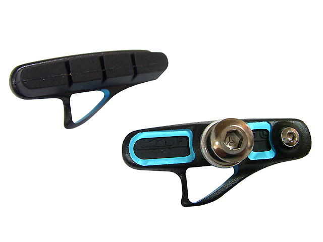 브레이크고무(로드용, L/55mm, 최고급, C56D, 흑청/흑은) 대만, 기획