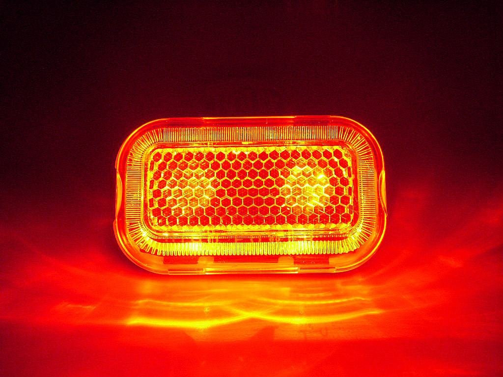 깜박등(2구 LED, XC-257R, 신모델)