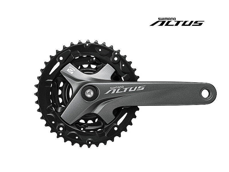 기어크랭크(3단, 시마노9S ALTUS, FC-M2000, 170L, 40T, 사각BB )