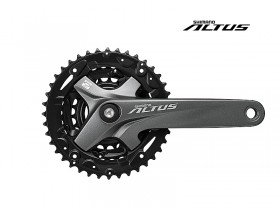 기어크랭크(3단, 시마노9S ALTUS, FC-M2000, 170L, 40T, 사각BB )