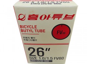 쥬브(26*1.0/1.50, FV 60L 흥아, BOX / 비닐포장)