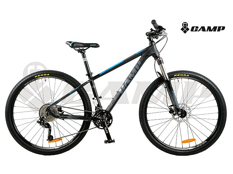고급MTB(캠프 FENIX 2.0, 27.5x27S, 알미늄차체, 회적/흑청, 시마노6점, 15