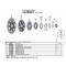 후일 스프라켓(11단, 시마노 XTR, CS-M9000, 13T)