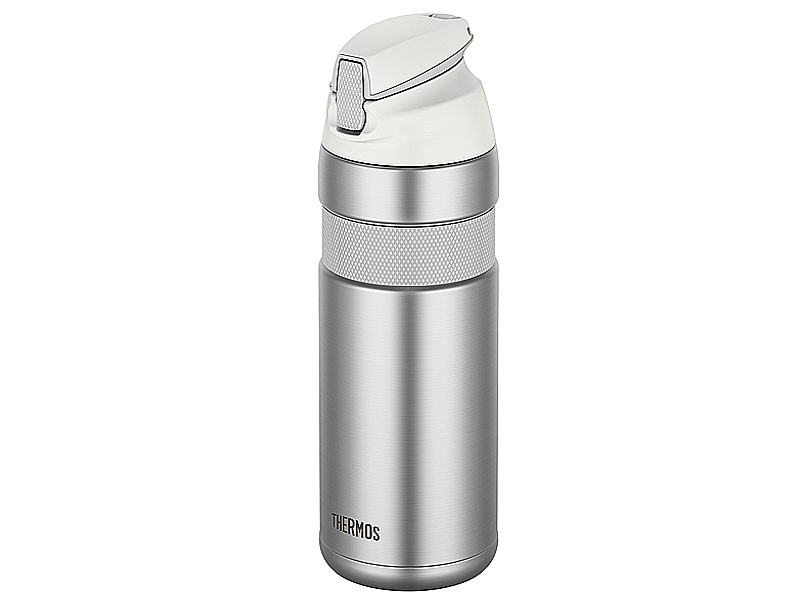 물통(엘파마 써모스FFQ-600K, 보냉전용, 스텐, 600ml, 흑/백)
