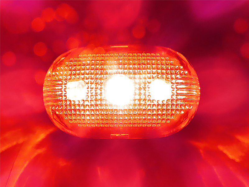 깜박등(5구 LED, XC-771T, 반원형)