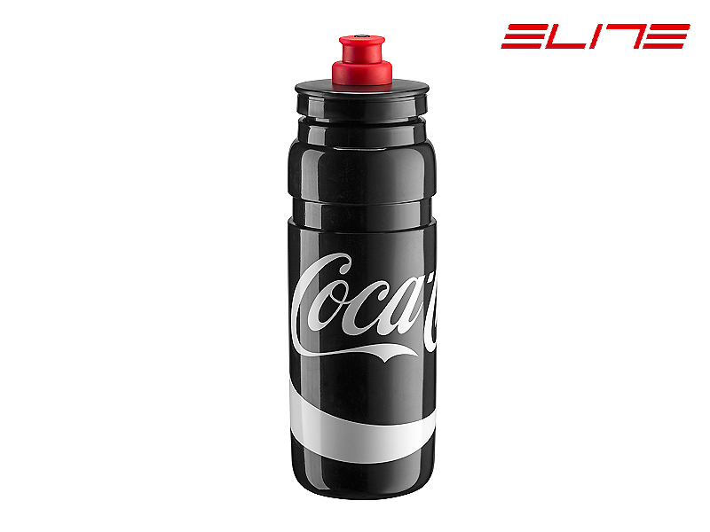물통(엘리트 플라이-코카콜라, 750ml, 흑색)