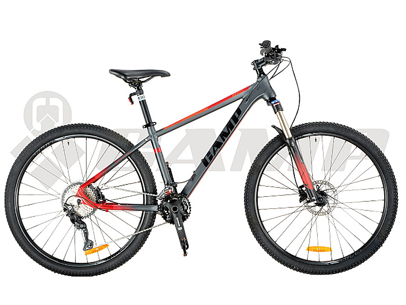 고급MTB(캠프 FENIX 3.0, 27.5x20S, 데오레3점, 늄차체, 흑청/흑노/회적/회청, 15.5