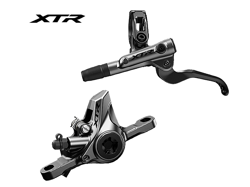 유압브레이크세트(시마노 XTR, BD-M9100 L/R, 흑색, 2피스톤)