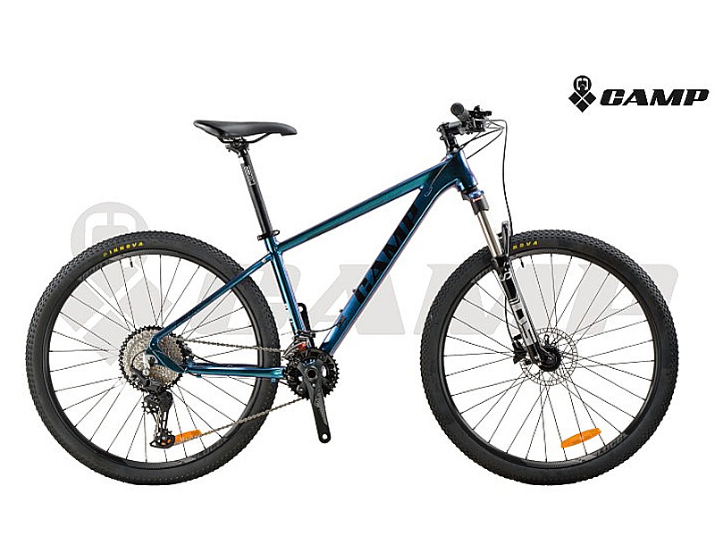 고급MTB(캠프 FENIX 3.0+플러스, 27.5x22S, 데오레3점, 늄차체, 그린/블루, 15.5