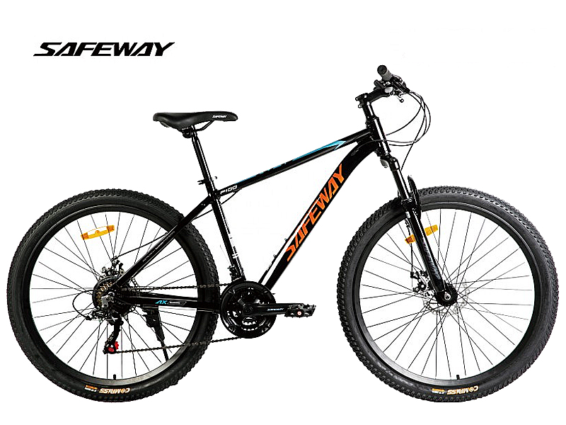 MTB(SAFEWAY P100 Lite, 27.5*21S, 알미늄, 기계식디스크, 인터널케이블, 15