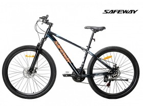 MTB(SAFEWAY P100 Lite, 27.5*21S, 알미늄, 기계식디스크, 인터널케이블, 15