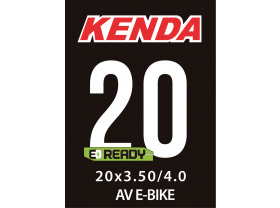 쥬브(20*3.50/4.0, AV 48L, E-BIKE용, 켄다)