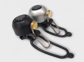 편종(황동벨, 32mm, 2024-1A 흑색-은색, 픽시/로드용, 31.8mm굵기)