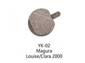 디스크패드,중국(마구라 Louise/Clara 2000 호환, YK-02, NUTT-JAK-FLAME)