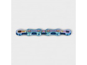 첸(11단, KMC, X11, 오로라 블루-Aurora Blue)